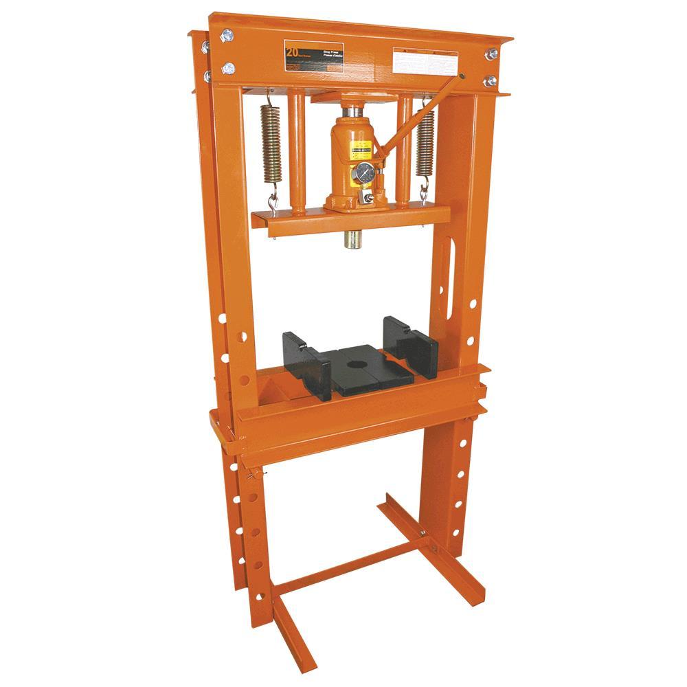 20 Ton Heavy Duty Shop Press<span class=' ItemWarning' style='display:block;'>Item is usually in stock, but we&#39;ll be in touch if there&#39;s a problem<br /></span>