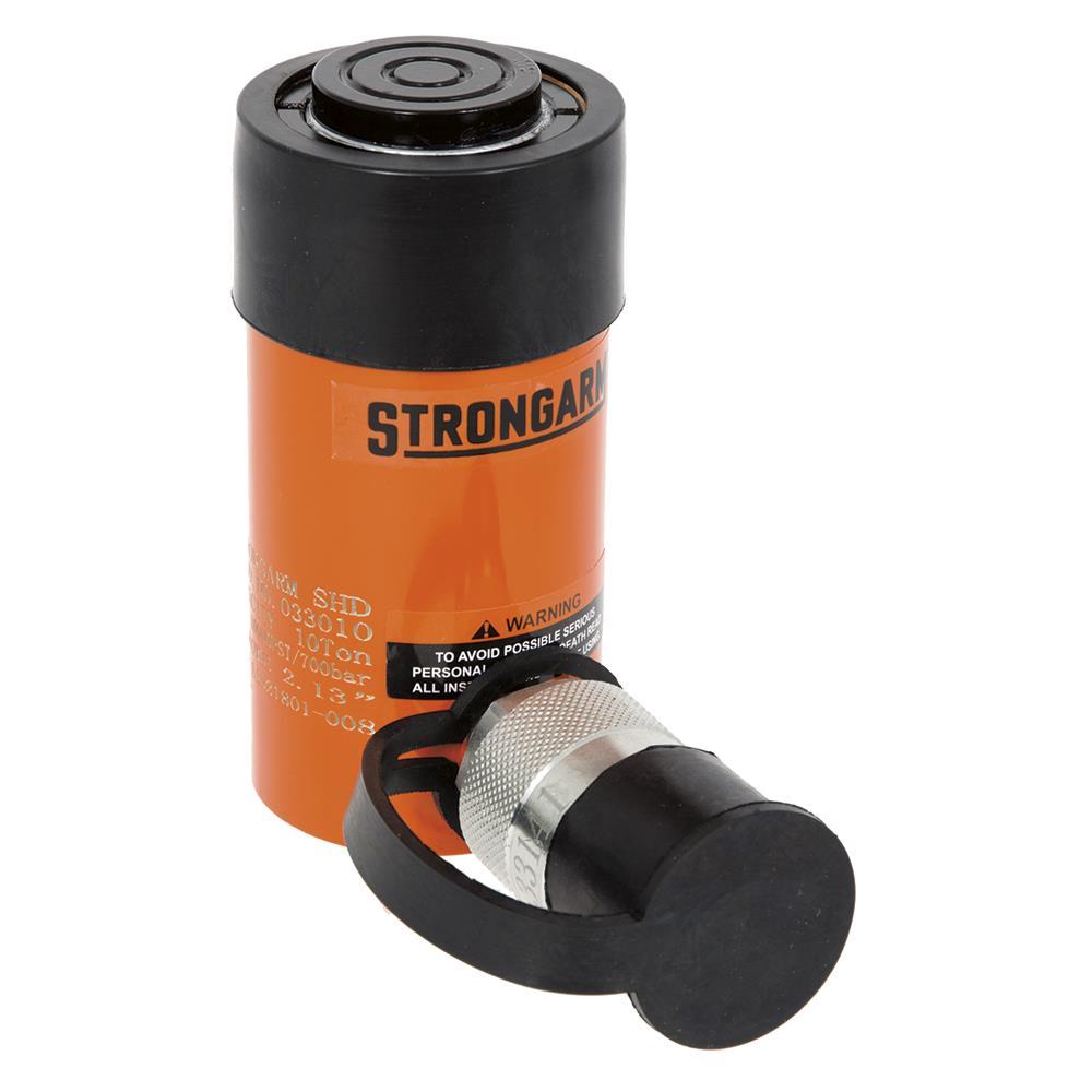 10 Metric Ton Single Acting Cylinder - Super Heavy Duty<span class=' ItemWarning' style='display:block;'>Item is usually in stock, but we&#39;ll be in touch if there&#39;s a problem<br /></span>