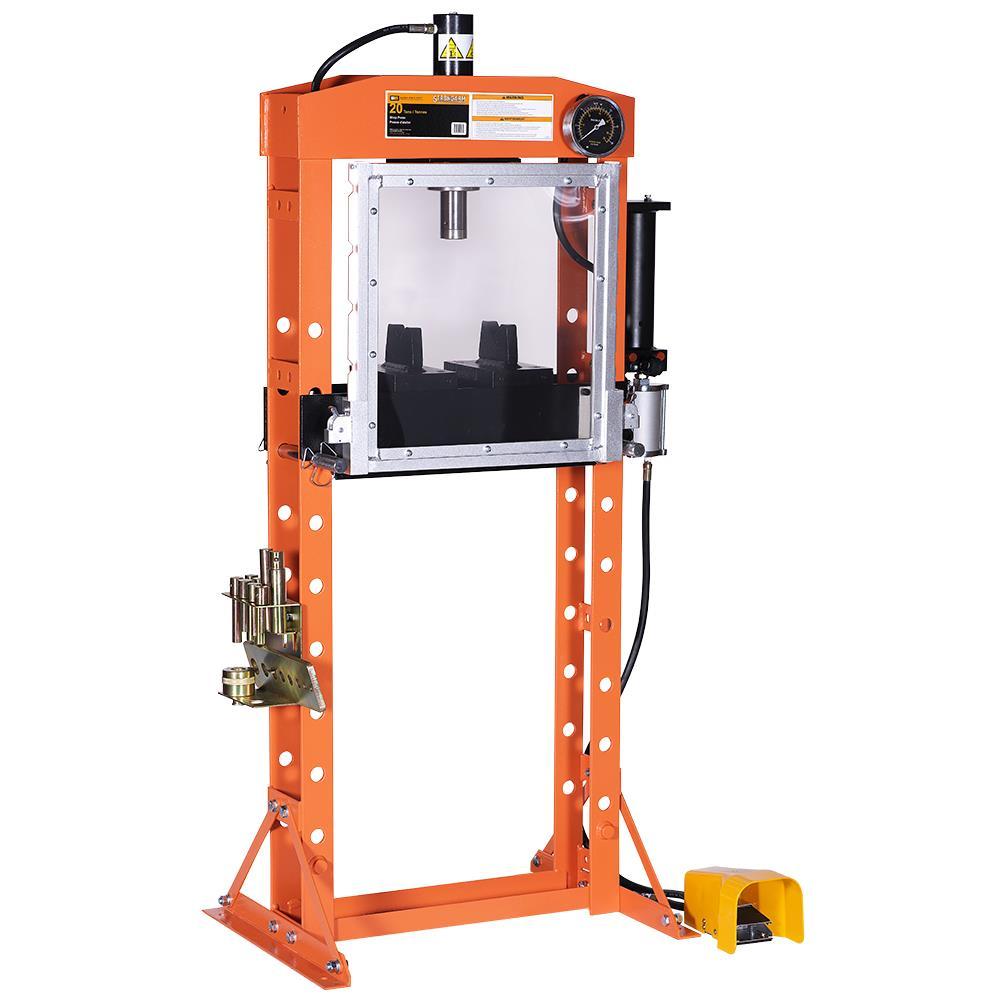 20 Ton Shop Press - Super Heavy Duty<span class=' ItemWarning' style='display:block;'>Item is usually in stock, but we&#39;ll be in touch if there&#39;s a problem<br /></span>