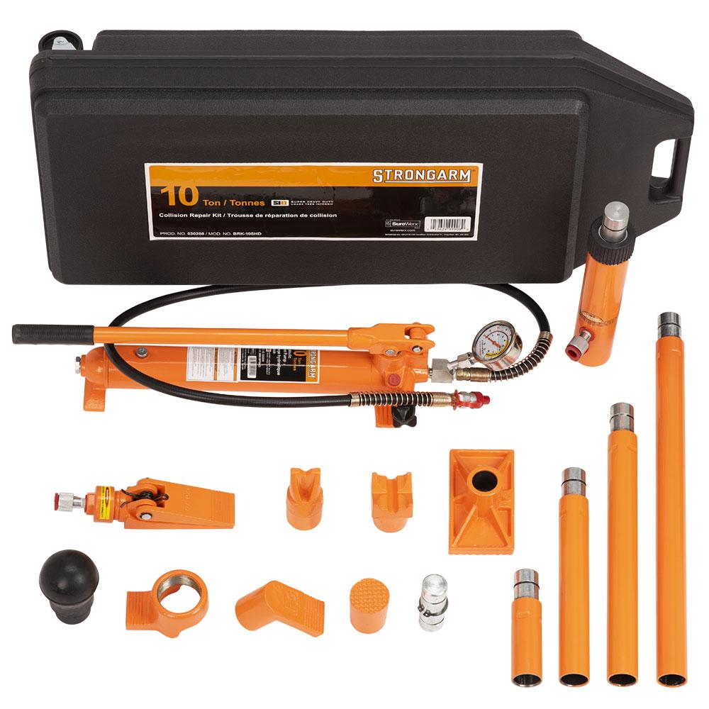 10 Ton Body Repair Kit - Super Heavy Duty<span class=' ItemWarning' style='display:block;'>Item is usually in stock, but we&#39;ll be in touch if there&#39;s a problem<br /></span>