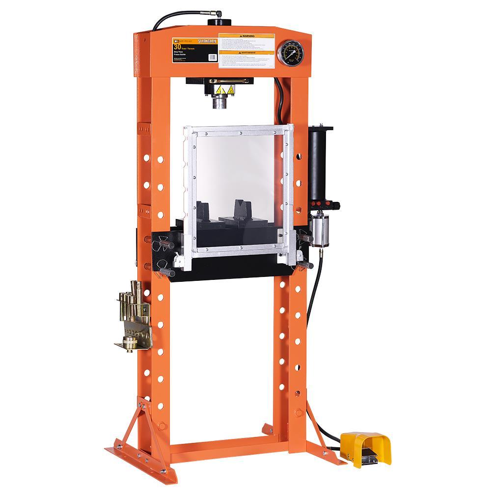 30 Ton Shop Press - Super Heavy Duty<span class=' ItemWarning' style='display:block;'>Item is usually in stock, but we&#39;ll be in touch if there&#39;s a problem<br /></span>