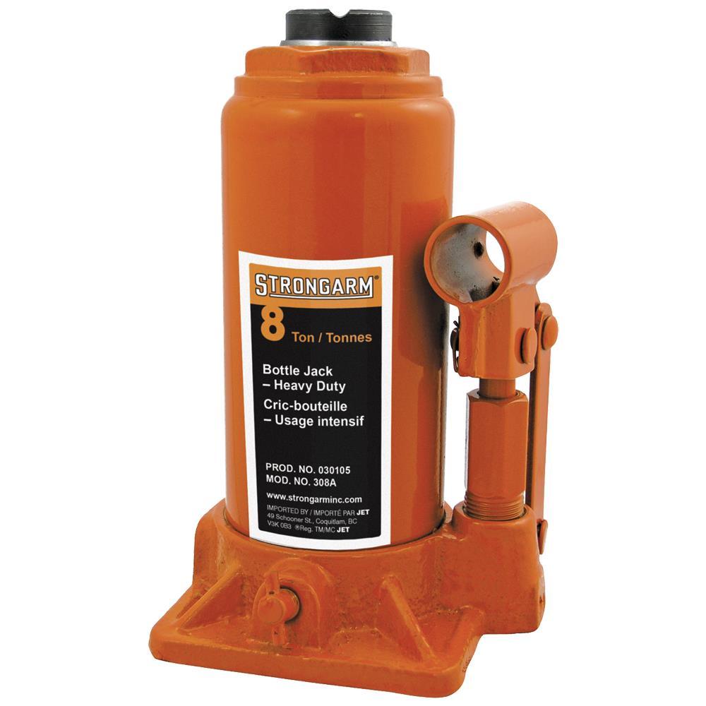 8 Ton Bottle Jack - Heavy Duty<span class=' ItemWarning' style='display:block;'>Item is usually in stock, but we&#39;ll be in touch if there&#39;s a problem<br /></span>