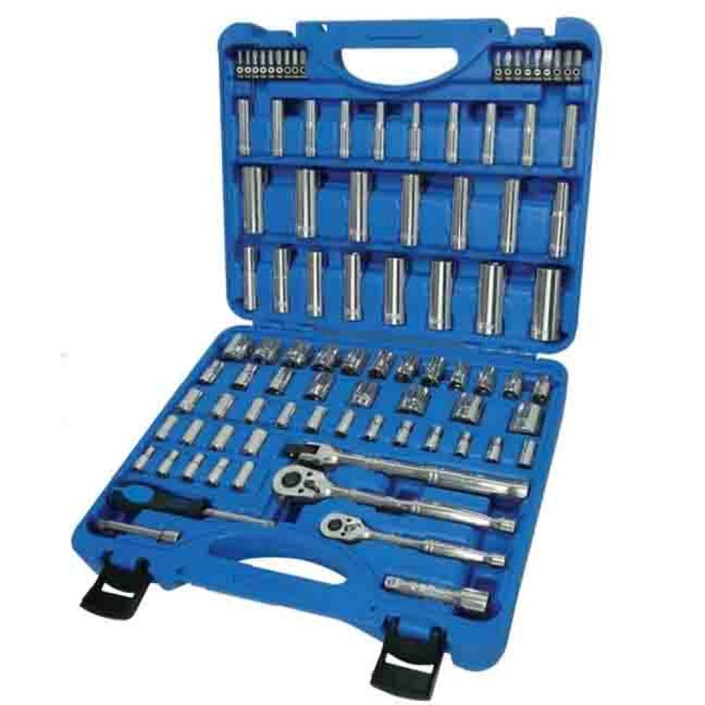 90-Piece Multi-Drive Socket and Ratchet Wrench Kit<span class=' ItemWarning' style='display:block;'>Item is usually in stock, but we&#39;ll be in touch if there&#39;s a problem<br /></span>