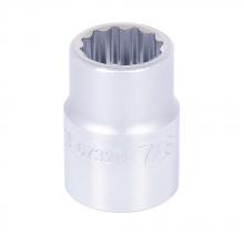 Jet - CA 673214 - 3/4" DR x 7/8" Regular Chrome Socket - 12 Point