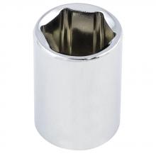 Jet - CA 670110 - 1/4" DR x 5/16" Regular Chrome Socket - 6 Point