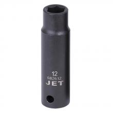 Jet - CA 682612 - 1/2" DR x 12mm Deep Impact Socket - 6 Point