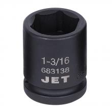 Jet - CA 683138 - 3/4" DR x 1-3/16" Regular Impact Socket - 6 Point