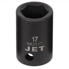 Jet - CA 682517 - 1/2" DR x 17mm Regular Impact Socket - 6 Point