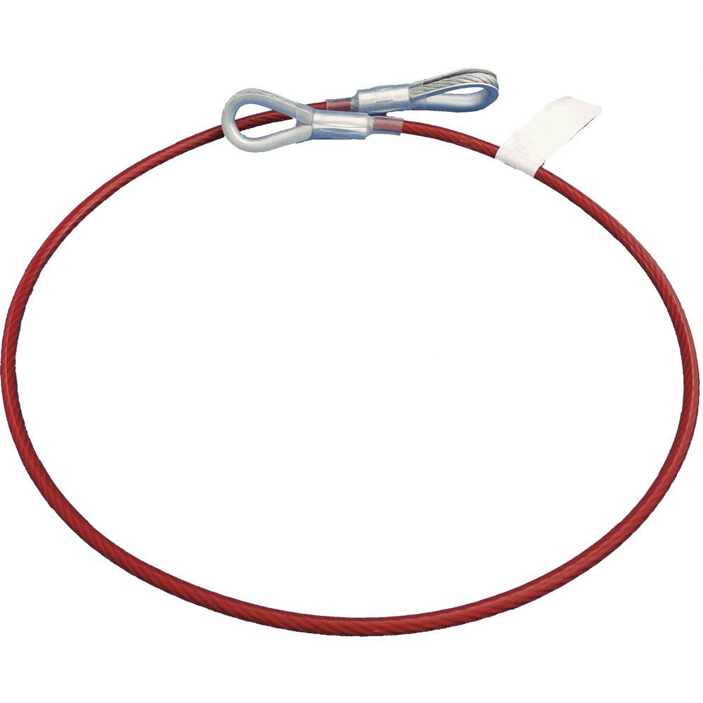 Cable Anchor Sling - 2 Eye Hooks - 4&#39; (1.2 m)<span class=' ItemWarning' style='display:block;'>Item is usually in stock, but we&#39;ll be in touch if there&#39;s a problem<br /></span>