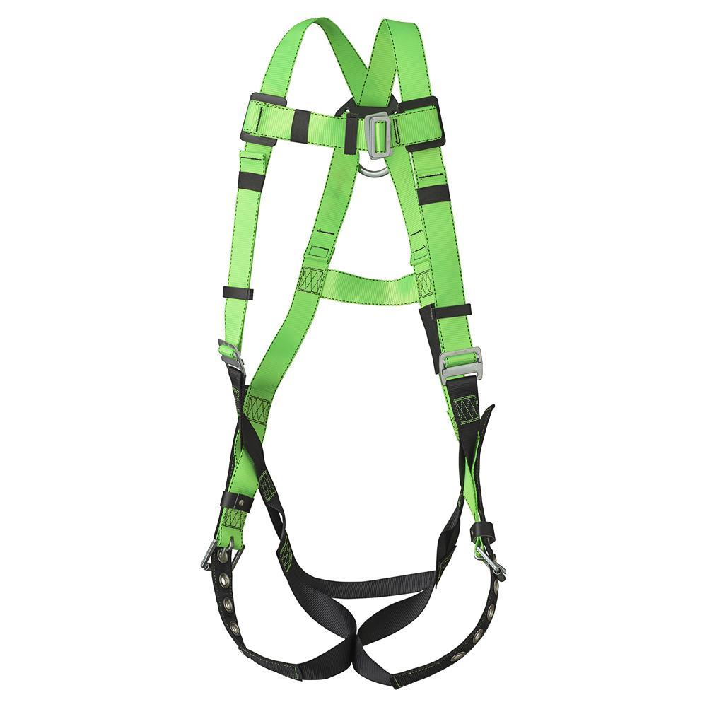 Safety Harness Contractor Series - 1D - Class A - Pass-Thru Chest Buckle - Grommeted Leg Straps<span class=' ItemWarning' style='display:block;'>Item is usually in stock, but we&#39;ll be in touch if there&#39;s a problem<br /></span>