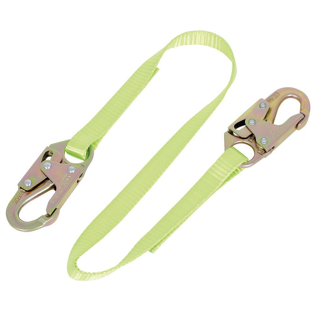 Restraint Lanyard - Snap Hooks - 4&#39; (1.2 m)<span class=' ItemWarning' style='display:block;'>Item is usually in stock, but we&#39;ll be in touch if there&#39;s a problem<br /></span>
