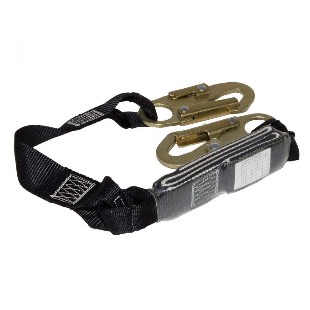 E4 Shock Absorbing Lanyard (100 - 254 lb capacity) - SP - Single Leg - Snap Hooks - 2.5&#39; (0.8<span class='Notice ItemWarning' style='display:block;'>Item has been discontinued<br /></span>