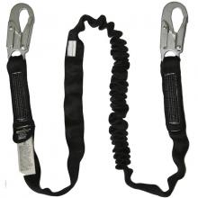 Peakworks V8101106 - Shock Absorbing Lanyard - POY - Single Leg - Snap Hooks - 6' (1.8 m)