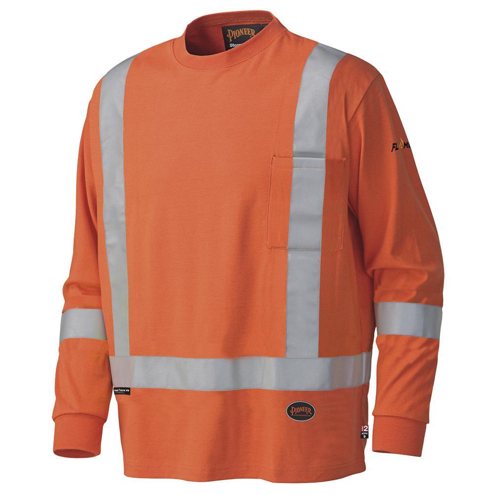 FR/Arc Rated Long-Sleeved Safety Shirts - 100% Cotton<span class=' ItemWarning' style='display:block;'>Item is usually in stock, but we&#39;ll be in touch if there&#39;s a problem<br /></span>