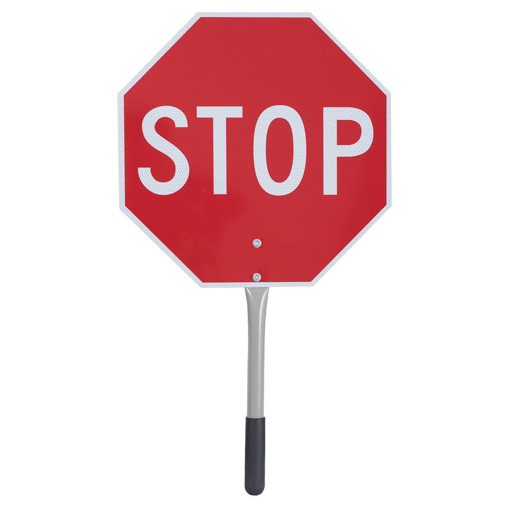 Traffic Warning Paddles<span class=' ItemWarning' style='display:block;'>Item is usually in stock, but we&#39;ll be in touch if there&#39;s a problem<br /></span>