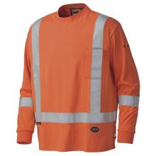 Pioneer V2580450-L - FR/Arc Rated Long-Sleeved Safety Shirts - 100% Cotton
