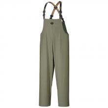 Pioneer V3020340-S - Dry King® Waterproof Bib Pants - PU Stretch - Olive - S