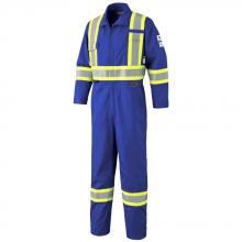 Pioneer V2540310-52 - Royal Blue Hi-Viz FR-Tech® 88/12 FR/ARC Rated 7 oz Coverall - 52