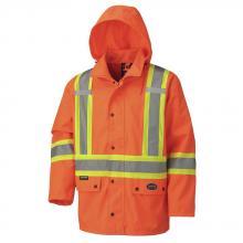 Pioneer V1110250-2XL - Waterproof Safety Jackets 450D Oxford Polyester