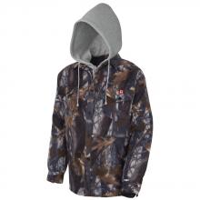 Pioneer V3080490-L - Quilted Polar Fleece Hooded Shirt – Camouflage – L
