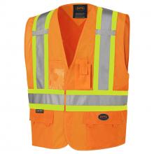 Pioneer V1020250-2/3XL - Hi-Vis Safety Vests with Adjustable Sides