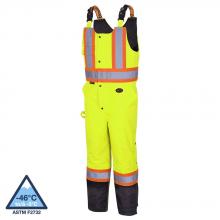 Pioneer V1120661-2XL - Hi-Viz 100% Waterproof Quilted Bib Pant Hi-Viz Yellow/Green - 2XL