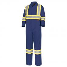 Pioneer V2020580-36 - Navy Polyester/Cotton Coverall - 36
