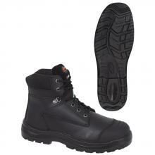 Pioneer V4610170-8 - Black Leather 6" Work Boot - 8