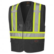 Pioneer V1021570-2/3XL - Hi-Vis Safety Vests with Adjustable Sides