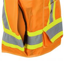 Pioneer V1010150-XL - Hi-Viz Surveyor's Safety Vest - Hi-Viz Orange - XL