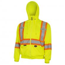 Pioneer V1060560-2XL - Hi-Vis Microfleece Safety Hoodies