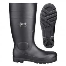 Pioneer V4710170-11 - Black PVC Plain Toe Boot - 11