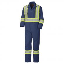 Pioneer V202058T-46 - Navy Polyester/Cotton Coverall - 46