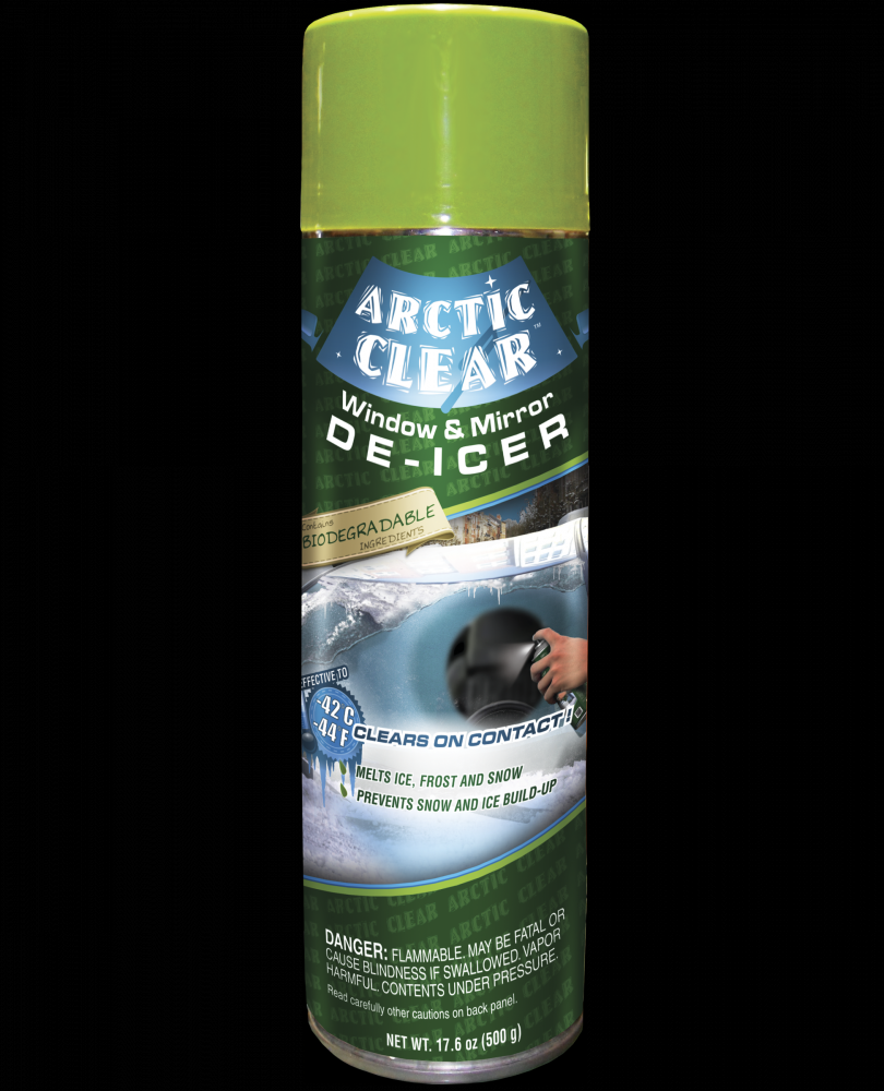 500 G Can Arctic CLEAR Window & Mirror De-icer<span class=' ItemWarning' style='display:block;'>Item is usually in stock, but we&#39;ll be in touch if there&#39;s a problem<br /></span>