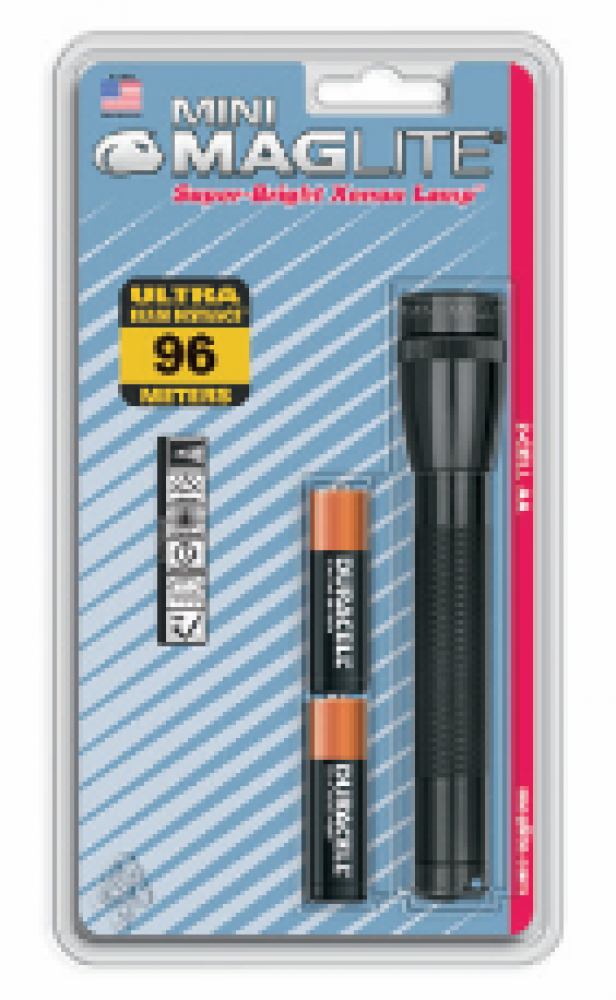 MINI MAGLITE®  AA Hang Pack<span class=' ItemWarning' style='display:block;'>Item is usually in stock, but we&#39;ll be in touch if there&#39;s a problem<br /></span>