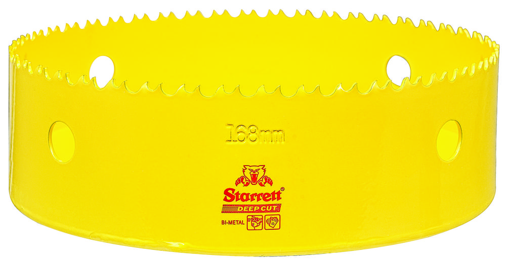 HSS DEEP CUT HOLE SAW 168MM (6-5/8&#34;)<span class=' ItemWarning' style='display:block;'>Item is usually in stock, but we&#39;ll be in touch if there&#39;s a problem<br /></span>