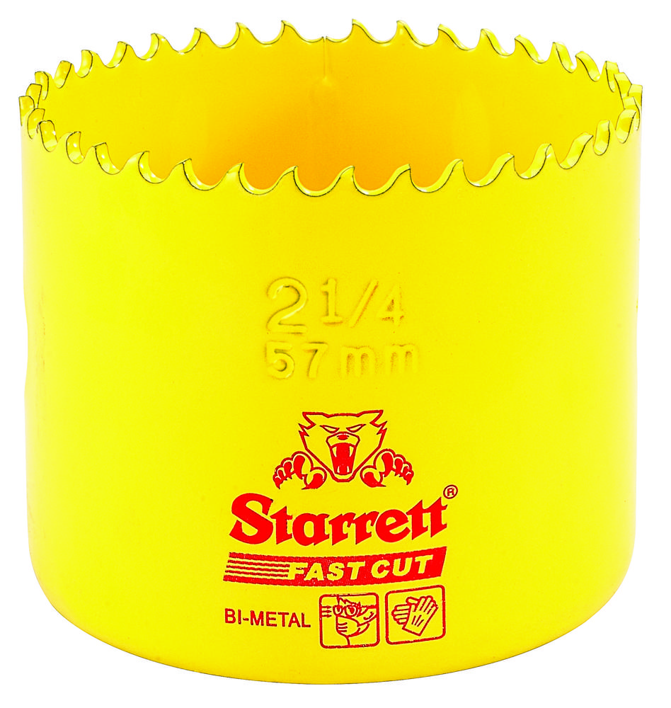 HSS FAST CUT HOLE SAW 2-1/4&#34; (57MM)<span class=' ItemWarning' style='display:block;'>Item is usually in stock, but we&#39;ll be in touch if there&#39;s a problem<br /></span>
