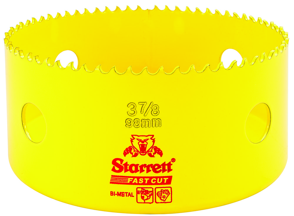 HSS FAST CUT HOLE SAW 3-7/8&#34; (98MM)<span class=' ItemWarning' style='display:block;'>Item is usually in stock, but we&#39;ll be in touch if there&#39;s a problem<br /></span>