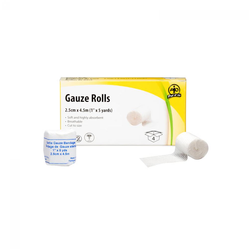 Gauze Roll, 2.5cm x 4.5m, 4/Box<span class=' ItemWarning' style='display:block;'>Item is usually in stock, but we&#39;ll be in touch if there&#39;s a problem<br /></span>