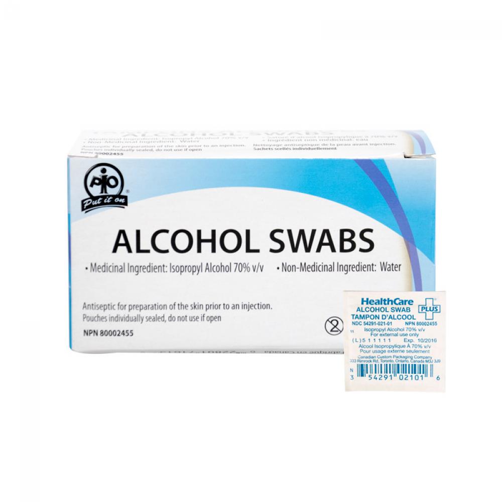 Alcohol Wipes, 100/Box<span class=' ItemWarning' style='display:block;'>Item is usually in stock, but we&#39;ll be in touch if there&#39;s a problem<br /></span>