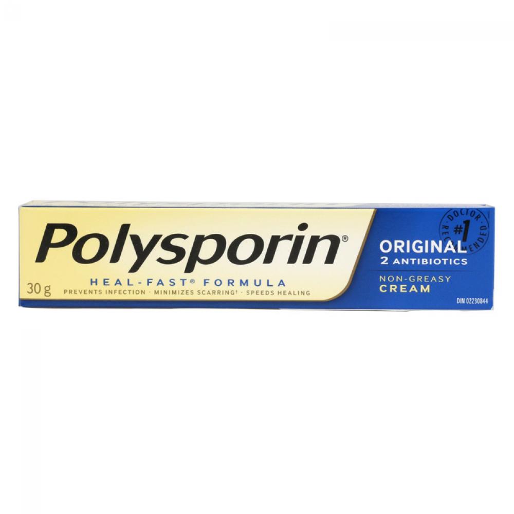 Polysporin Cream, 30gm<span class=' ItemWarning' style='display:block;'>Item is usually in stock, but we&#39;ll be in touch if there&#39;s a problem<br /></span>