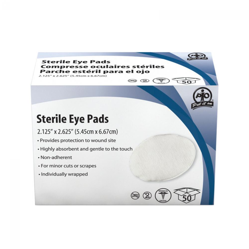 Sterile Eye Pads, 50/Box<span class=' ItemWarning' style='display:block;'>Item is usually in stock, but we&#39;ll be in touch if there&#39;s a problem<br /></span>