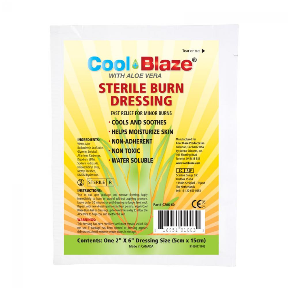 Cool Blaze 5 x 15cm Burn Dressing<span class=' ItemWarning' style='display:block;'>Item is usually in stock, but we&#39;ll be in touch if there&#39;s a problem<br /></span>