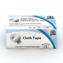 Wasip F2006712 - Cloth Tape, 2.5cm x 9m, 12/Box