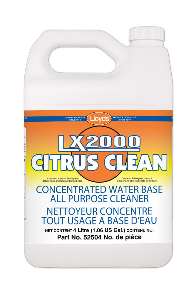 Citrus water soluble concentrated cleaner degreaser<span class=' ItemWarning' style='display:block;'>Item is usually in stock, but we&#39;ll be in touch if there&#39;s a problem<br /></span>