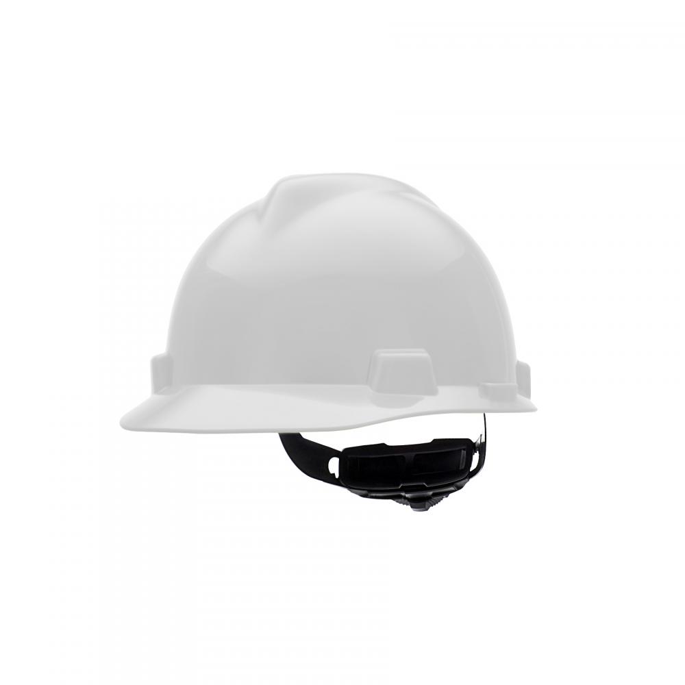 V-Gard Slotted Cap, White, w/Fas-Trac III Suspension<span class=' ItemWarning' style='display:block;'>Item is usually in stock, but we&#39;ll be in touch if there&#39;s a problem<br /></span>