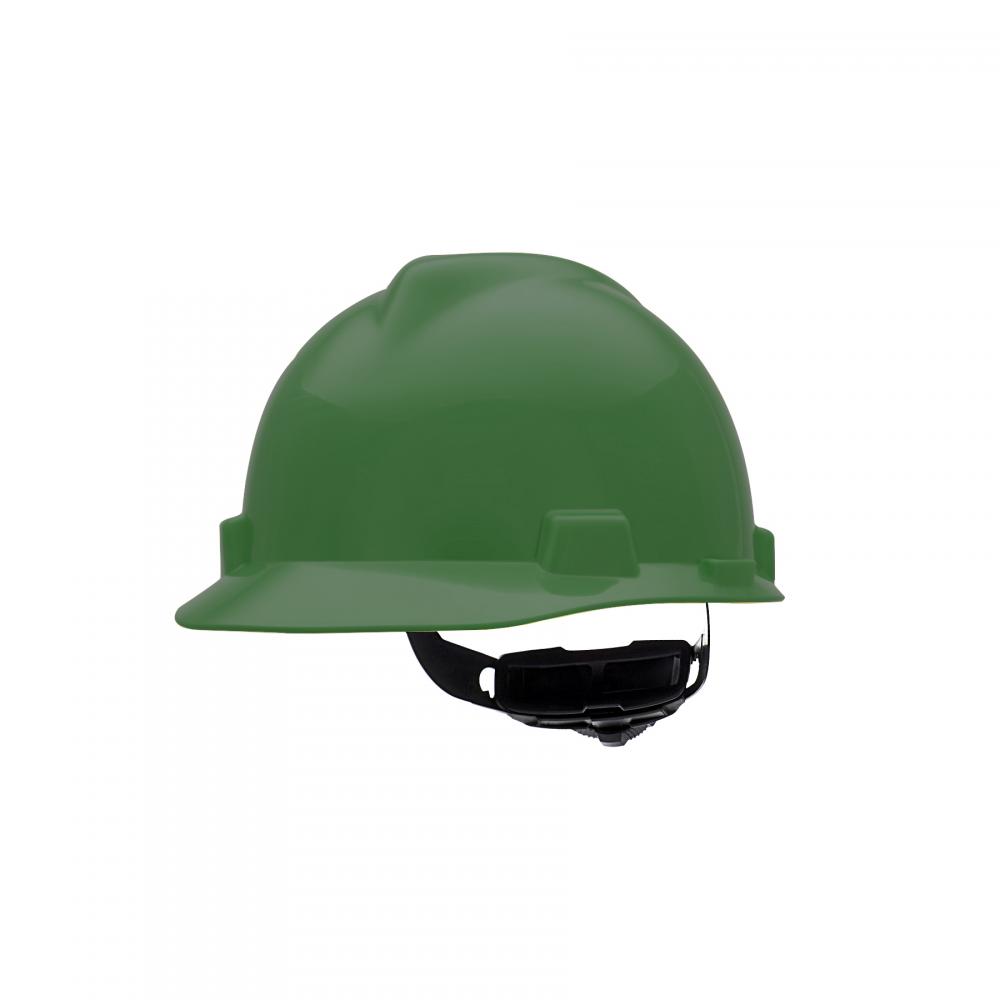 V-Gard Slotted Cap, Green, w/Fas-Trac III Suspension<span class=' ItemWarning' style='display:block;'>Item is usually in stock, but we&#39;ll be in touch if there&#39;s a problem<br /></span>