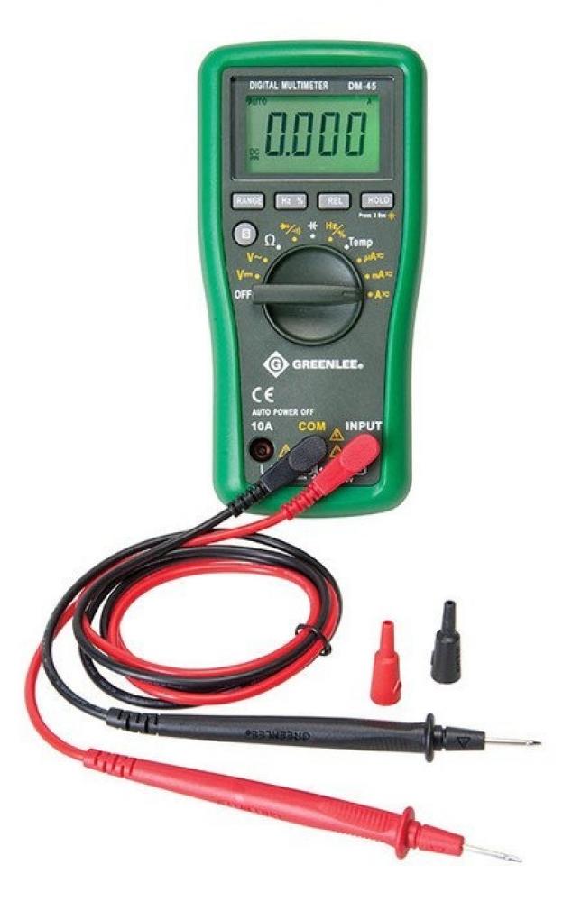 4,000-Count Digital Multimeter, 600V, 10A (DM-45)<span class=' ItemWarning' style='display:block;'>Item is usually in stock, but we&#39;ll be in touch if there&#39;s a problem<br /></span>