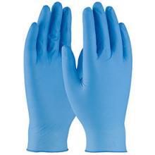 Raider Hansen MTBLUE-L - GLOVES NITRILE PF BLUE 5 MIL- L