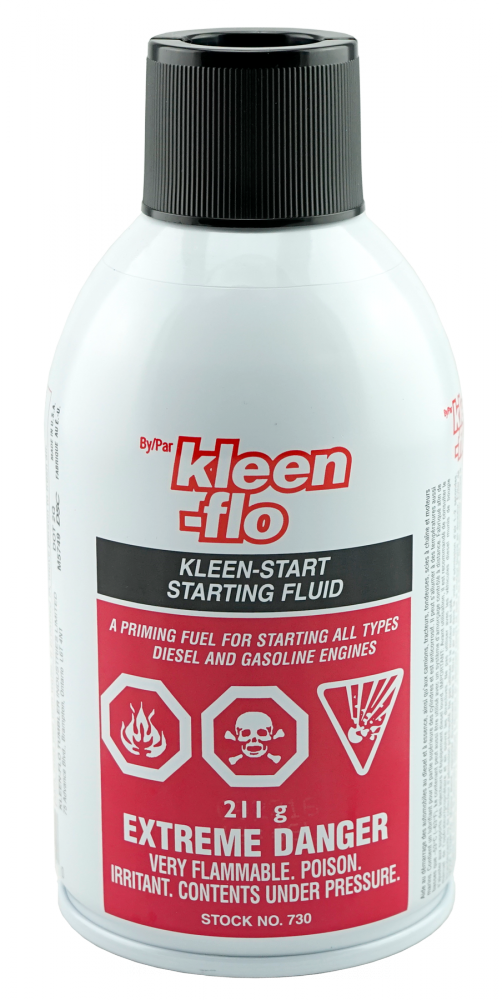 KLEEN START STARTING FLUID<span class=' ItemWarning' style='display:block;'>Item is usually in stock, but we&#39;ll be in touch if there&#39;s a problem<br /></span>